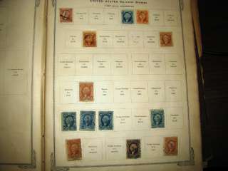 1894 Scott International Stamp Album with Collection of US & Foreign 