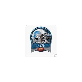  Detroit Lions Officially licensed Team Plaque Style clock 