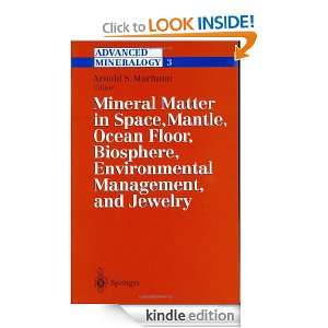   Mantle, Ocean Floor, Biosphere, Environmental Management, and Jewelry
