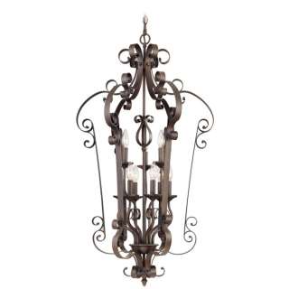 NEW 9 Light Foyer OR Entry Hall Pendant Lighting Fixture, Imperial 