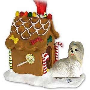  Shih Tzu Gingerbread House Christmas Ornament: Home 