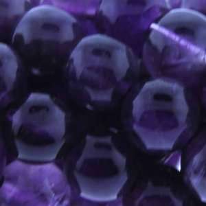 Amethyst  Round Plain   8mm Diameter, Sold by 16 Inch Strand with 