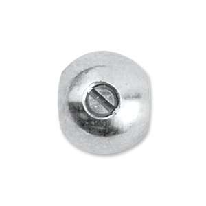  Beadalon Scrimp Findings Round 4 1/2mm Silver, Plated, 10 
