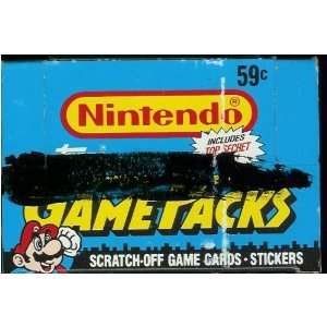   Scratch Off Game Cards   Sticker Box   24 Packs Per Box: Toys & Games