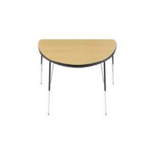  Group Study Half Round Table   Toddler Height (18 24H 