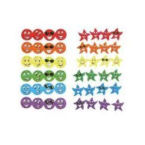 , Smiles/Stars, Photo Safe, 648 Stickers/PK   Sold as 1 EA   Scratch 
