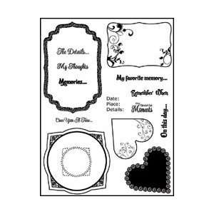   Scrapping Spellbinders Matching Clear Stamps by Stamping Scrapping