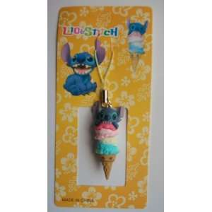  Cute Stitch on Ice Cream Mascot Mobile Phone Strap Charm 