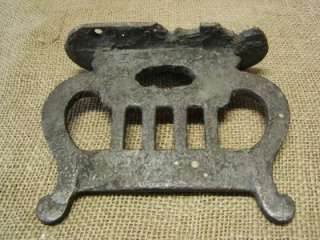 Vintage Cast Iron Boot Scraper  Antique Old Jack Metal  