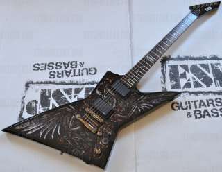 ESP LTD EX CZII Clockwork Zombie II Explorer Electric Guitar. Brand 
