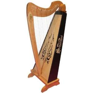  Schoenhut 22 String Harp with Bench   Cherry Toys & Games