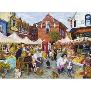  Gibsons The Farmers Market 1000 Piece Puzzle Toys & Games