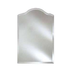 Afina RM 735BR Radiance Scallop Top Frameless 1 Bevel Wall Mirror RM 