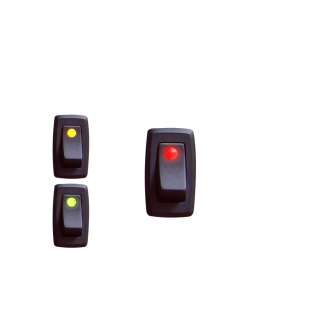 LED Rocker Switch RED LED 16a/12v headlights headlight  