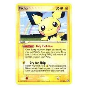  Pokemon   Pichu (21)   EX Power Keepers Toys & Games