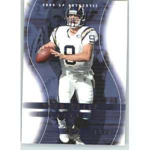 Drew Brees   San Diego Chargers   2004 SP Authentic Card # 72   NFL 
