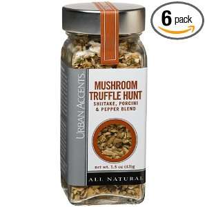 Urban Accents Mushroom Truffle Hunt, 1.5 Ounce Bottles (Pack of 6 