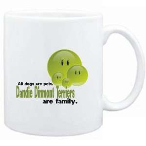   Mug White FAMILY DOG Dandie Dinmont Terriers Dogs