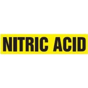 NITRIC ACID   Cling Tite Pipe Markers   outside diameter 2 1/4   3