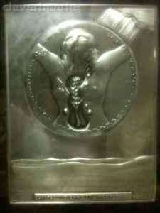 Salvador Dali La Fecundidad Sterling Silver Sculpture  