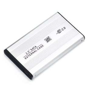  2.5 USB 2.0 SATA Hard Drive HDD Case Enclosure: Computers 