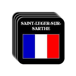  France   SAINT LEGER SUR SARTHE Set of 4 Mini Mousepad 