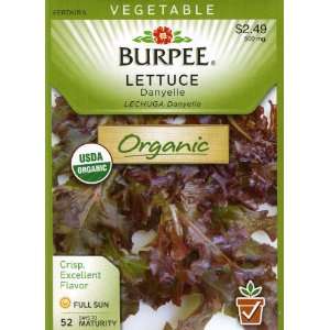   68410 Organic Lettuce, Leaf Danyelle Seed Packet Patio, Lawn & Garden