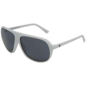  Electric Hoodlum Sunglasses Gloss White/Grey, One Size 