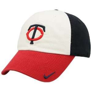  Nike Minnesota Twins Cream Stadium Adjustable Hat Sports 