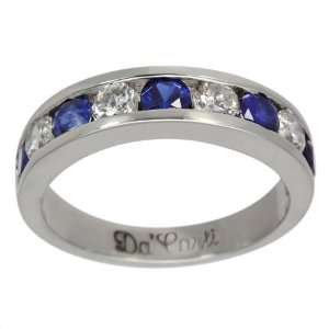  Sapphire and Diamond Wedding Band   5 DaCarli Jewelry