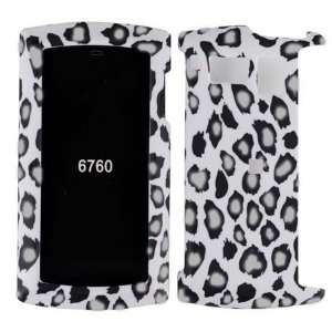  SANYO 6760 (Incognito),Grey Leopard Phone Protector Cover 