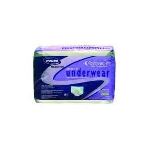   Of 18 Invacare« Overnight Protective Underwear   Green, Package Of 18