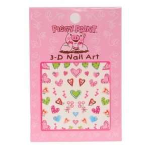  3 D Heart Nail Art Toys & Games