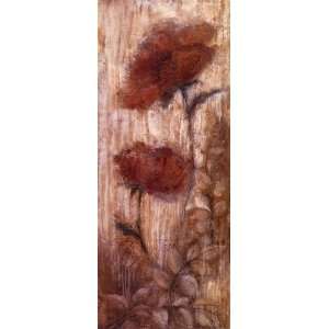   Long Tall Poppies II   Poster by Rosie Abrahams (8x20)