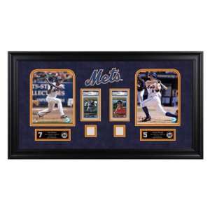  Jose Reyes and David Wright New York Mets Framed Collage 
