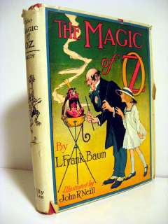 1919 L. FRANK BAUM THE MAGIC OF OZ JOHN R. NEILL DRAWINGS