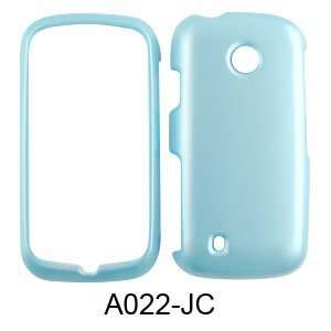    LG Cosmos Touch vn270 Pearl Baby Blue   Faceplate   Case   Snap 