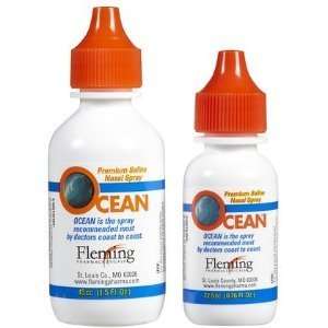  Ocean Premium Saline Nasal Spray 1.5 oz (Pack of 5 