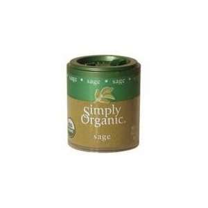  Simply Organic Sage Leaf Ground   0.21 oz,(Frontier 