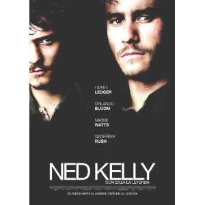  Ned Kelly Poster Movie Spanish 27x40