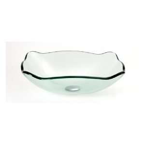  Dreamline Natural Color Glass Sink DLBG 15 C Clear: Home 