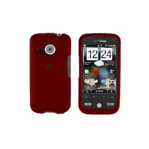  HTC Droid Eris Rubberized Shield Hard Case Red: Cell 