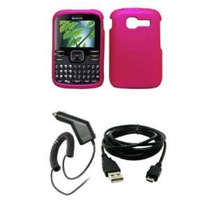   Cover Case + Car Charger (CLA) + USB Data Cable for Kyocera Loft S2300