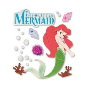   Little Mermaid Dimensional Sticker   Ariel Arts, Crafts & Sewing