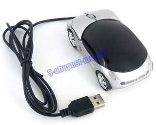 Car Shape LED 800dpi 3D Optical Mouse for PC and Laptop  