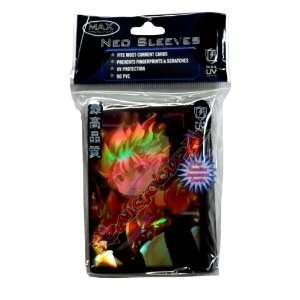   MAX Protection 50 Count Gaming Card Sleeves Fire Boy: Toys & Games