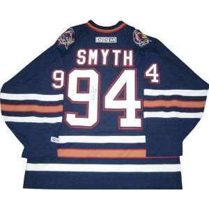  Ryan Smyth Edmonton Oilers Autographed Replica Jersey 