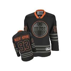   Oilers Ryan Nugent Hopkins Black Ice Jersey