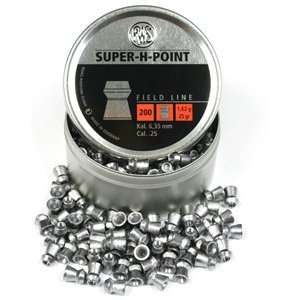  RWS Super H Point .25 Cal, 25.0 Grains, Hollowpoint, 200ct 