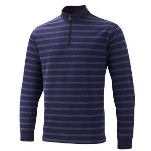  Adidas ClimaWarm Long Sleeve Zip Golf Mock Shirt Sports 